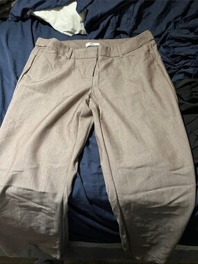 Joe B Taupe Boot Cut Pants